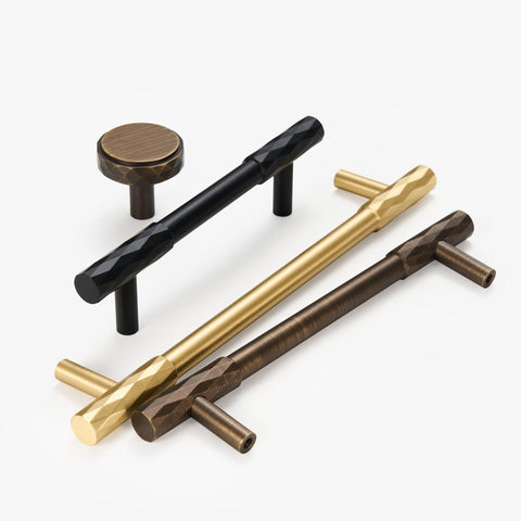 Polo Solid Brass Handle II | Black