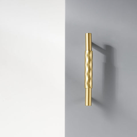 Polo Solid Brass Handle I | Gold