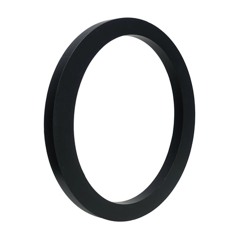 Solid Aluminium Floating House Number | Black 15cm