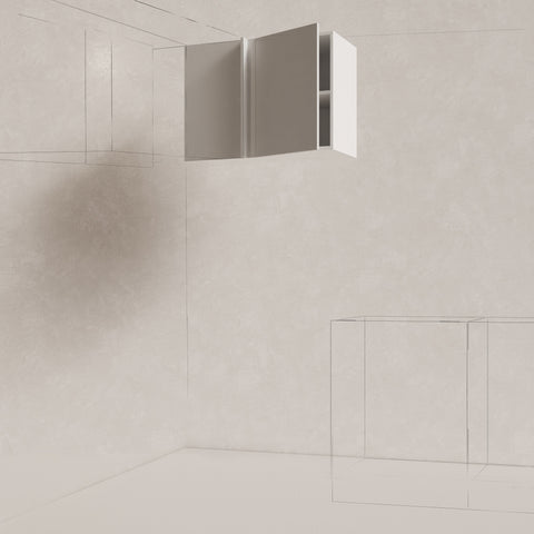 Overhead Cabinet – Short – Adjustable Corner