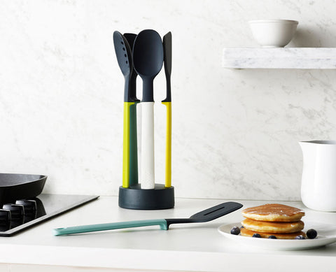 Elevate™ 5-piece Silicone Opal Utensil Set
