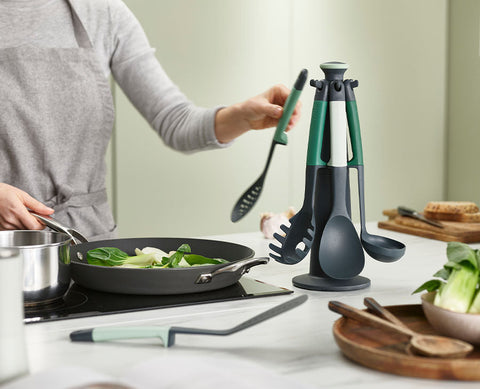 Elevate™ 6-piece Green Utensil Set - Editions