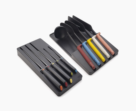 10-piece Multicolour In-drawer Knife & Utensil Set
