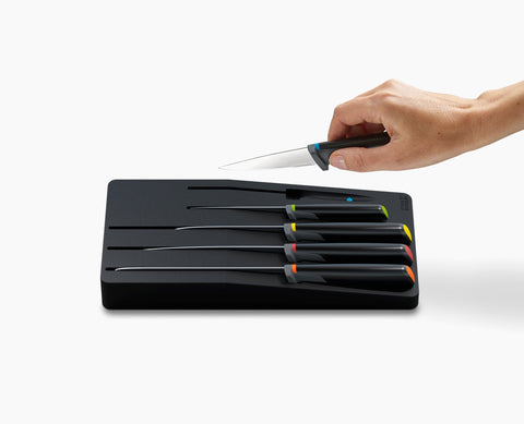10-piece Multicolour In-drawer Knife & Utensil Set