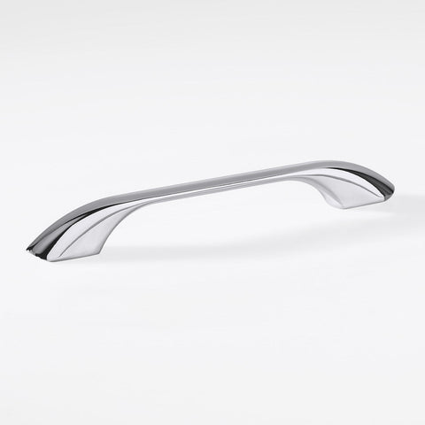 Furniture Handle H1515 Finish: Nickel plated brushedNickel plated black polished Hole centres: 160/192 mm Dimensions: 230 x 27 mm Note: Please order screws separately:022.35.225: 22mm Screws for use with all Häfele handles where panel thickness is 16 - 18