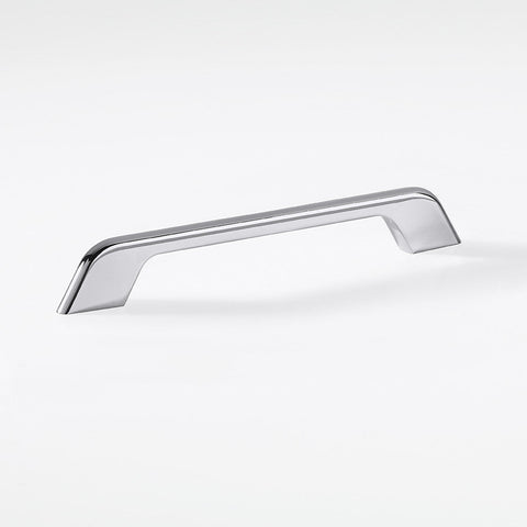 Furniture Handle H1510 Finish: Chrome plated polishedNickel plated brushed Hole centres: 160/192 mm288/320 mm Dimensions: 212 x 30 mm340 x 30 mm Note: Please order screws separately:022.35.225: 22mm Screws for use with all Häfele handles where panel thick