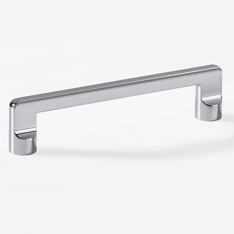 Furniture Handle H1565 Finish: Chrome plated polishedOil rubbed bronzeNickel plated black brushed Hole centres: 128 mm160 mm Dimensions: 144 x 32 mm176 x 32 mm Note: Please order screws separately:022.35.225: 22mm Screws for use with all Häfele handles wh