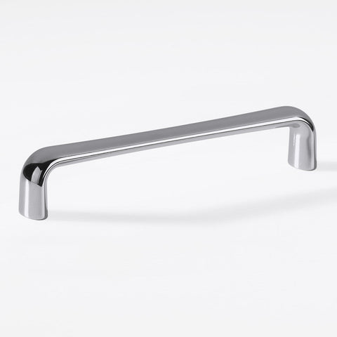 Furniture Handle H1525 Material: Zinc-alloy Finish: Chrome plated polished Hole centres: 160 mm Dimension: 172 x 33 mm332 x 33 mm Note: Please order screws separately:022.35.225: 22mm Screws for use with all Häfele handles where panel thickness is 16 - 18