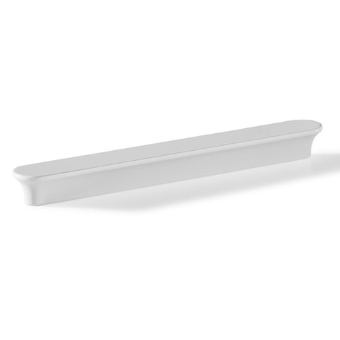 Furniture Handle H1520 Finish: Titanium colouredLead colouredWhite mattCopper plated antique Hole centres: 160/192 mm Dimensions: 218 x 21 mm Note: Please order screws separately:022.35.225: 22mm Screws for use with all Häfele handles where panel thicknes