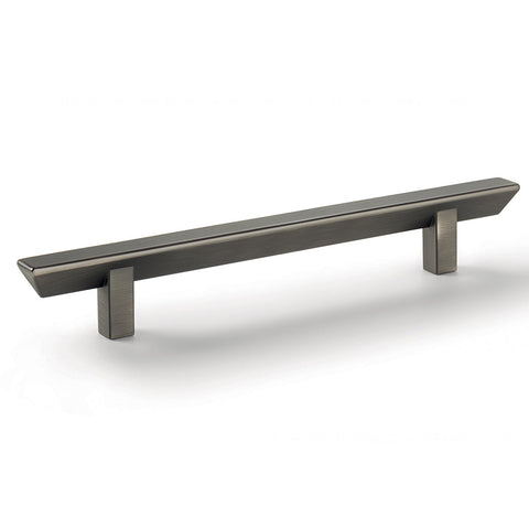 Furniture Handle H1740 Material: Zinc-alloy Finish: Nickel plated brushedWhite mattNickel plated brushed black Hole centres: 160 mm Dimensions: 240 x 35 mm Note: Please order screws separately:022.35.225: 22mm Screws for use with all Häfele handles where