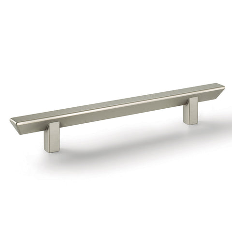 Furniture Handle H1740 Material: Zinc-alloy Finish: Nickel plated brushedWhite mattNickel plated brushed black Hole centres: 160 mm Dimensions: 240 x 35 mm Note: Please order screws separately:022.35.225: 22mm Screws for use with all Häfele handles where