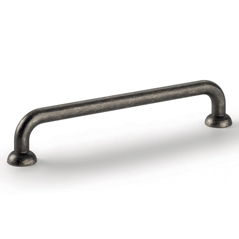 Furniture Handle H1715 Material: Zinc-alloy Finish: Chrome plated polishedCopper plated polishedTin plated antiqueNickel plated black polishedWhite mattBlack matt Hole Centres: 128 mm160 mm Dimensions: 144 x 28 mm176 x 28 mm Note: Please order screws sepa