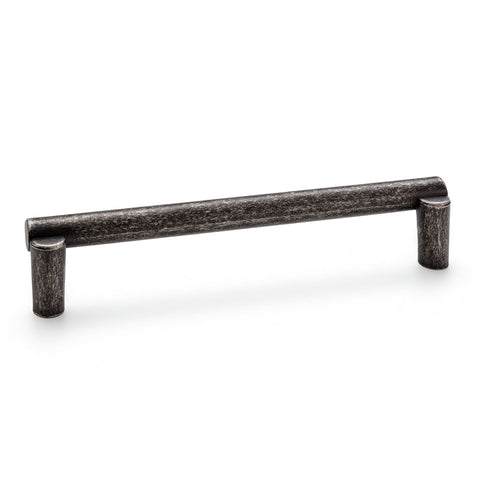 Furniture Handle H2120 Material: Zinc alloy Finish: Nickel plated, brushedAntique PewterChrome plated, polished Hole centres: 160 mm128 mm320 mm Dimensions: 174 x 32 mm Note: Please order screws separately:022.35.225: 22mm Screws for use with all Häfele h