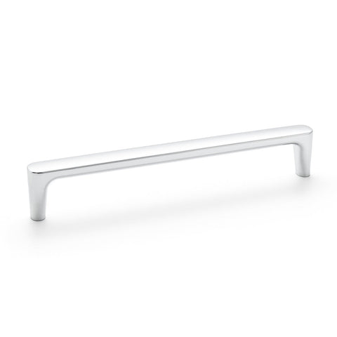 Furniture Handle H2125 Material: Zinc alloy Finish: Antibacterial Nickel BrushedAntibacterial Black Used look Nickel BrushedBlack Used lookChrome Polished Hole centres: 96 mm128 mm160 mm Dimensions: 171 x 27 mm108 x 27 mm140 x 27 mm Note: Please order scr