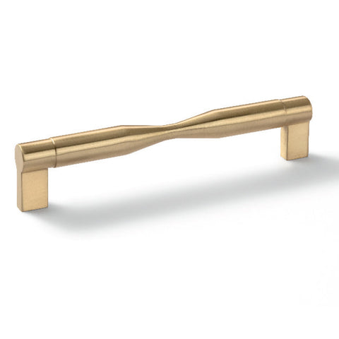 Furniture Handle H1925 Finish: Brass Brushed PlatedAntique Brass PlatedBlack Matt Hole centres: 160 mm Dimensions: 176 x 36 mm Note: Please order screws separately:022.35.225: 22mm Screws for use with all Häfele handles where panel thickness is 16 - 18mm0