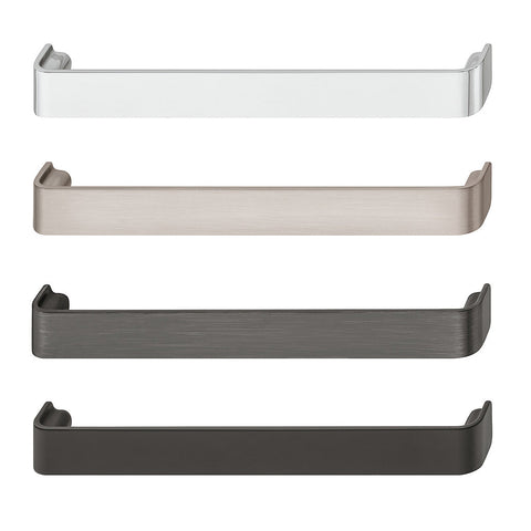 Furniture Handle H1920 Material: Zinc alloy Finish: Nickel Brushed, platedBlack Nickel, plated blackBlack Matt Hole centres: 160 mm Dimensions: 169 x 22 mm Note: Please order screws separately:022.35.225: 22mm Screws for use with all Häfele handles where