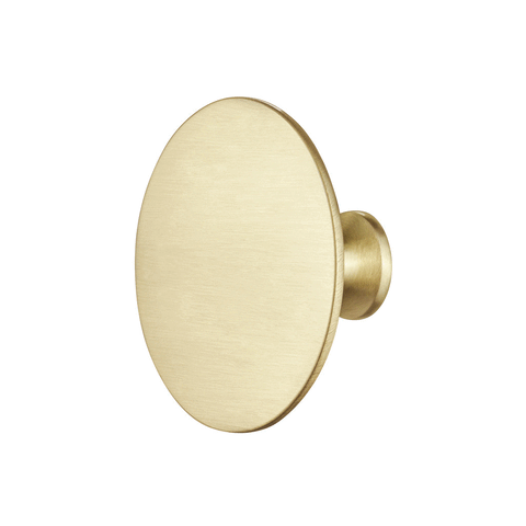 Furniture Knob H1960 Material: Zinc alloy Finish: Chrome PolishedBlack MattBrass Brushed Hole centres: Ø 20 mm Dimensions: 60 x 28 mm Note: Please order screws separately:022.35.225: 22mm Screws for use with all Häfele handles where panel thickness is 16