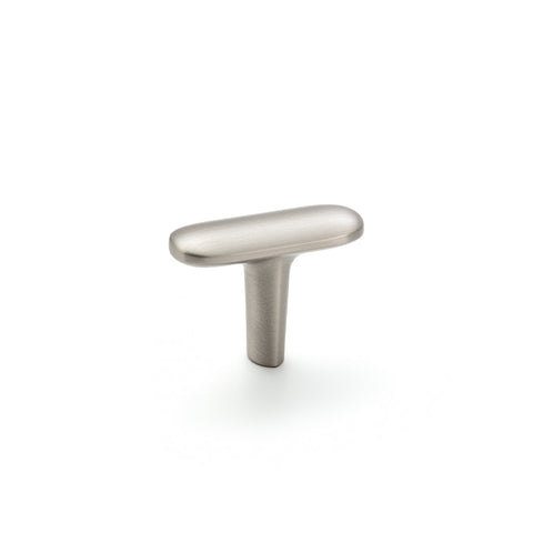 Furniture Knobs H2140 Material: Zinc alloy Finish: Black MattWhite MattNickel BrushedGold BrushedChrome Polished Dimensions: 46 x 31 mm Note: Please order screws separately:022.35.225: 22mm Screws for use with all Häfele handles where panel thickness is 1
