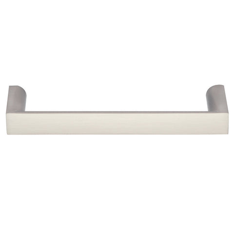 Furniture Handle Studio Finish: Chrome plated polishedChrome plated mattStainless steel coloured Hole centres: 96 mm128 mm160 mm224 mm288 mm392 mm Dimensions 104 x 27 mm134 x 27 mm168 x 27 mm232 x 27 mm296 x 27 mm406 x 27 mm Note: Please order screws sepa