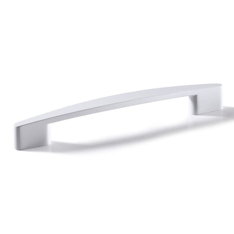 Furniture Handle H1350 Finish: Chrome plated polishedNickel plated brushedBlack matt Hole centres: 128/160 mm192/224 mm Dimensions: 180 x 26 mm244 x 26 mm Note: Please order screws separately:022.35.225: 22mm Screws for use with all Häfele handles where p