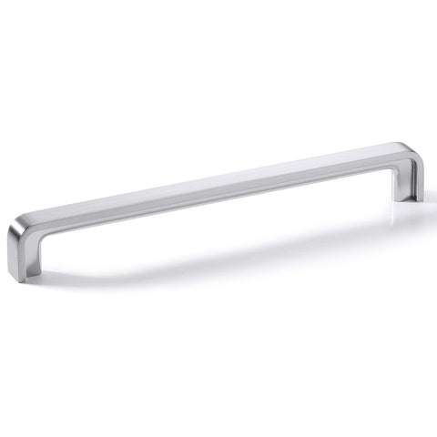 Furniture Handle H1385 Finish: Chrome plated polishedNickel plated brushed Hole centres: 128 mm160 mm192 mm Dimensions: 146 x 28 mm178 x 28 mm210 x 28 mm Note: Please order screws separately:022.35.225: 22mm Screws for use with all Häfele handles where pa
