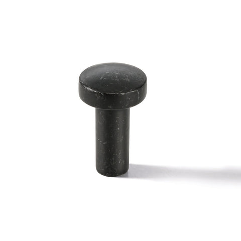 Furniture Handle H1340 Material: Zinc-alloy Finish: Chrome plated polishedNickel plated brushedWhite mattBlack mattIron coloured used look Diameter: 20 mm Height: 31 mm Note: Please order screws separately:022.35.225: 22mm Screws for use with all Häfele h
