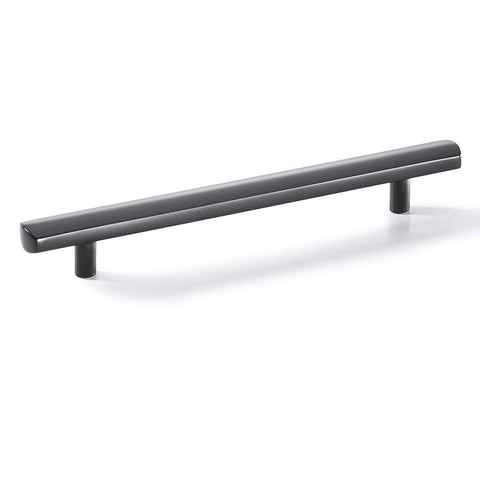 Furniture Handle H1335 Finish: Chrome plated polishedNickel plated brushedWhite mattBlack matt Hole centres: 160 mm Dimensions: 220 x 30 mm Note: Please order screws separately:022.35.225: 22mm Screws for use with all Häfele handles where panel thickness