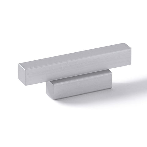 Furniture Handle H1355 Finish: Chrome plated polishedStainless steel coloured Hole centres: 32 mm128/160 mm Dimensions: 80 x 24 mm220 x 24 mm Note: Please order screws separately:022.35.225: 22mm Screws for use with all Häfele handles where panel thicknes