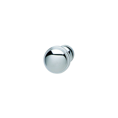 Furniture Knob Urban Finish: Chrome plated polishedNickel plated matt Dimensions: Ø36 x 28 mm Note: Please order screws separately:022.35.225: 22mm Screws for use with all Häfele handles where panel thickness is 16 - 18mm022.35.387: 38mm Screws for use wi