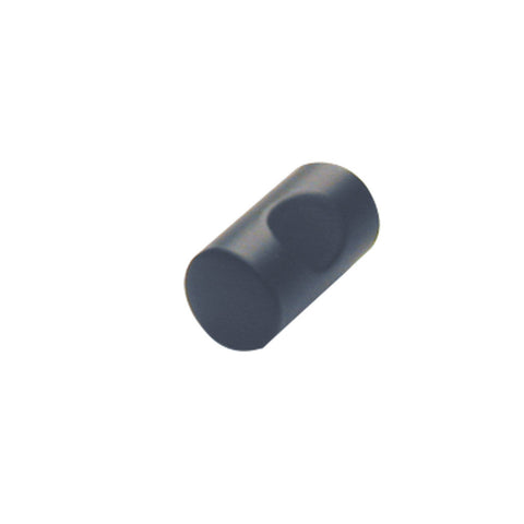 Furniture Knob Studio Finish: Black matt Dimensions: Ø11 x 25 mm Note: Please order screws separately:022.35.225: 22mm Screws for use with all Häfele handles where panel thickness is 16 - 18mm022.35.387: 38mm Screws for use with all Häfele handles where p
