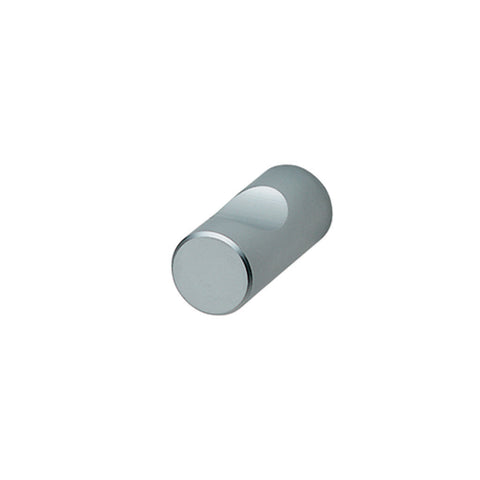 Furniture Knob Studio Finish: Chrome plated polishedChrome plated matt Dimensions: Ø11 x 25 mm Note: Please order screws separately:022.35.225: 22mm Screws for use with all Häfele handles where panel thickness is 16 - 18mm022.35.387: 38mm Screws for use w