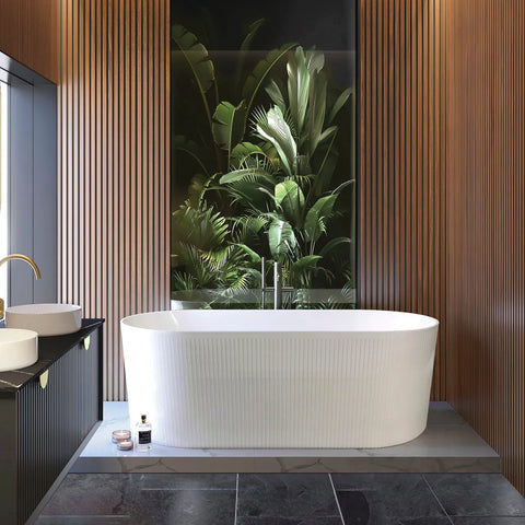 NOOSA Freestanding 1700/1500mm Non-Overflow Bathtub