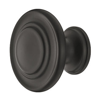 Antique Knob Studio Finish: Antique ironAntique brassAntique pewterBlack mattNickel-plated brushed Dimensions: 34 x 25 mm Note: Please order screws separately:022.35.225: 22mm Screws for use with all Häfele handles where panel thickness is 16 - 18mm022.35