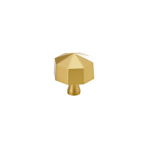 Ronald Solid Brass Knob | Gold