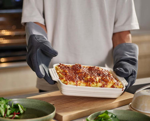 Pinch™ Easy-grip Set of 2 Grey Oven Gloves