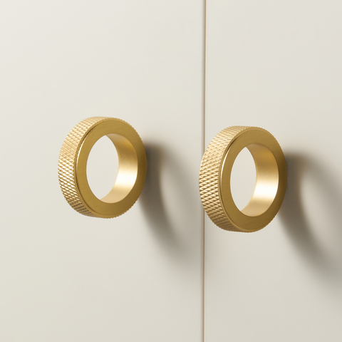 Dalton Solid Brass Knob | Satin Brass