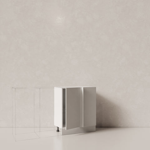 Floor Cabinet Shallow – Adjustable Corner – Single Door