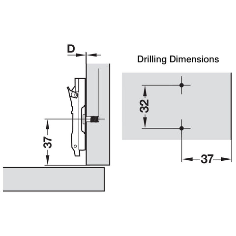Cruciform Mounting Plate (SM)
