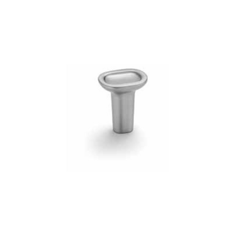 H2325 Knob, 5 colours Finish: Matt black Brushed nickel plated Gold coloured brushed Graphite coloured Titanium coloured matt grey Dimensions: 24 x 29 mm Note: Please order screws separately:022.35.225: 22mm Screws for use with all Häfele handles where pa