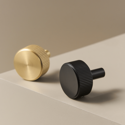 Bauer Solid Brass Knob | Satin Brass