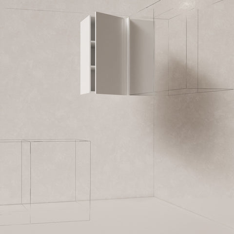 Overhead Cabinet – Tall – Adjustable Corner