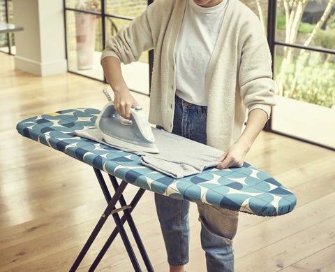 Flexa™ Blue Easy-fit Ironing Board Cover