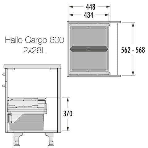 Hailo Cargo Bin