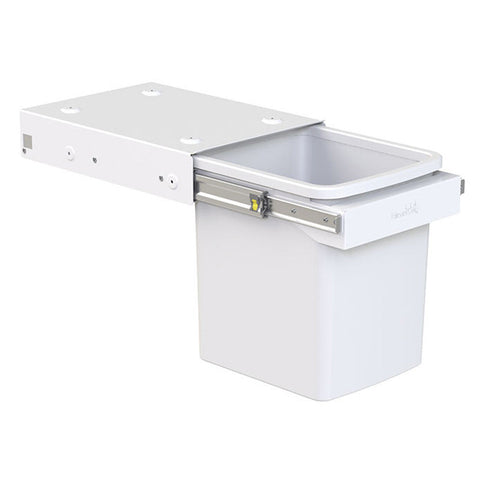 Hideaway Waste Bin Compact Soft-Close 1x15 Ltr (Handle Pull)