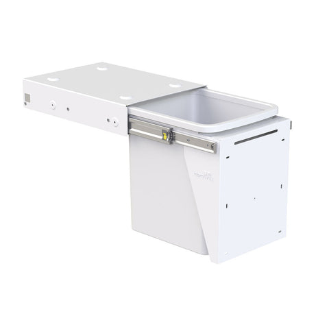Hideaway Waste Bin Compact Soft-Close 1x15 Ltr (Door Pull)