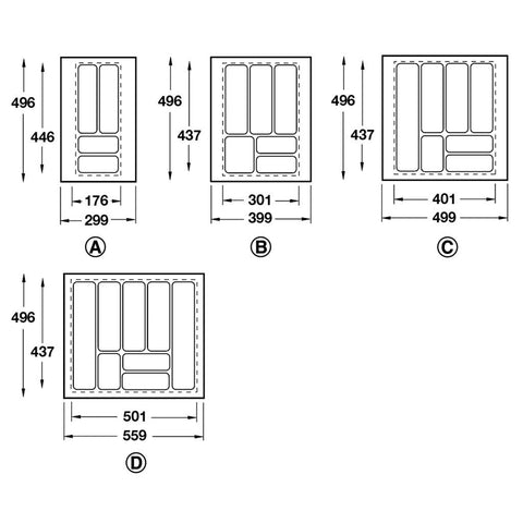 Basic Cutlery Tray