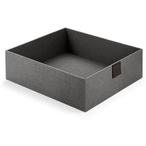 Night Storage Tray- 400mm x 480mm x 260mm External Dimensions (W x D x H): 400mm x 480mm x 260mm Finish: FlaxBrown NOTE: Available 4-6 weeks from order placement. Hafele