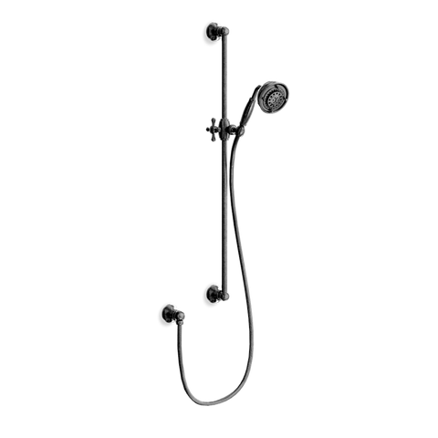 Sliding Rail Shower — Adjustable Handshower, 5-Jet Head | Classico