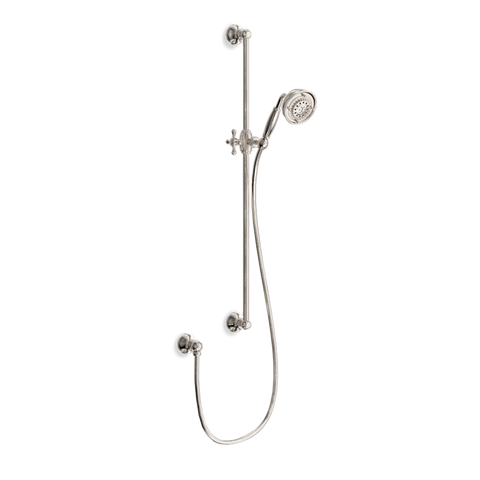 Sliding Rail Shower — Adjustable Handshower, 5-Jet Head | Classico
