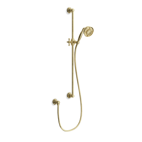 Sliding Rail Shower — Adjustable Handshower, 5-Jet Head | Classico